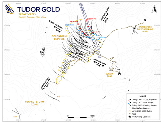 Treaty Creek - Section A Plan View